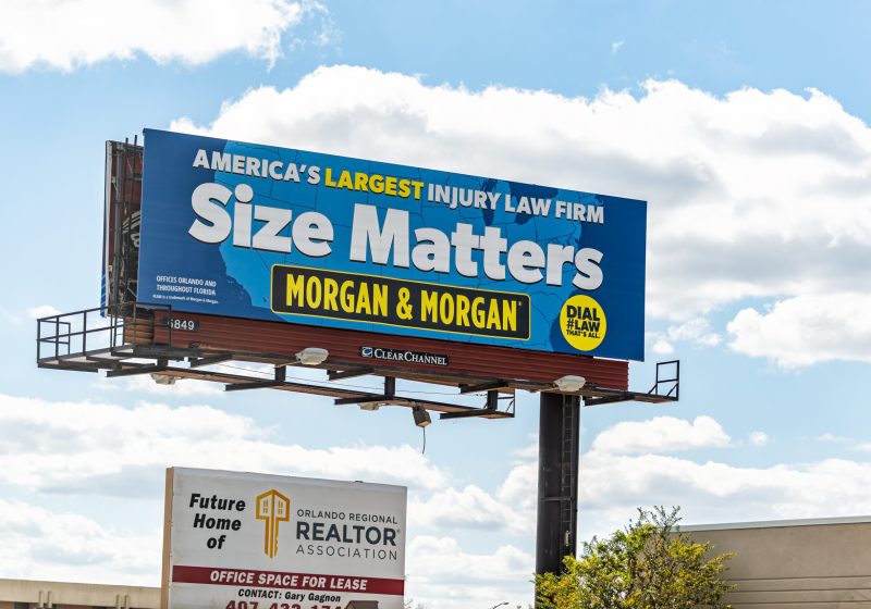 Billboard digital marketing for law firms